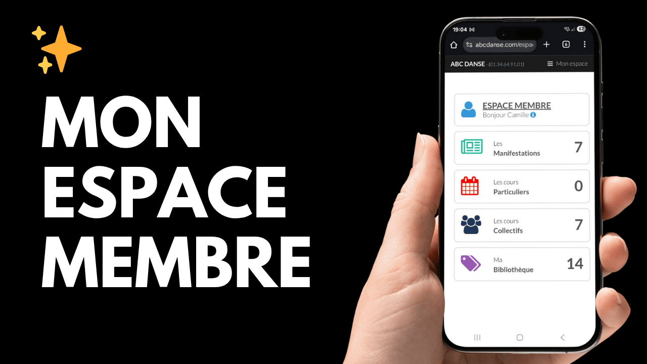 Espace membre ABC DANSE